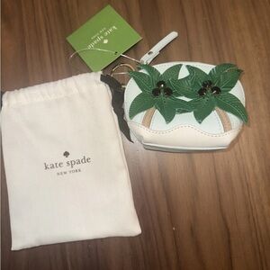 NWT Kate Spade Breath of Fresh Air Palm Tree Coin Purse
